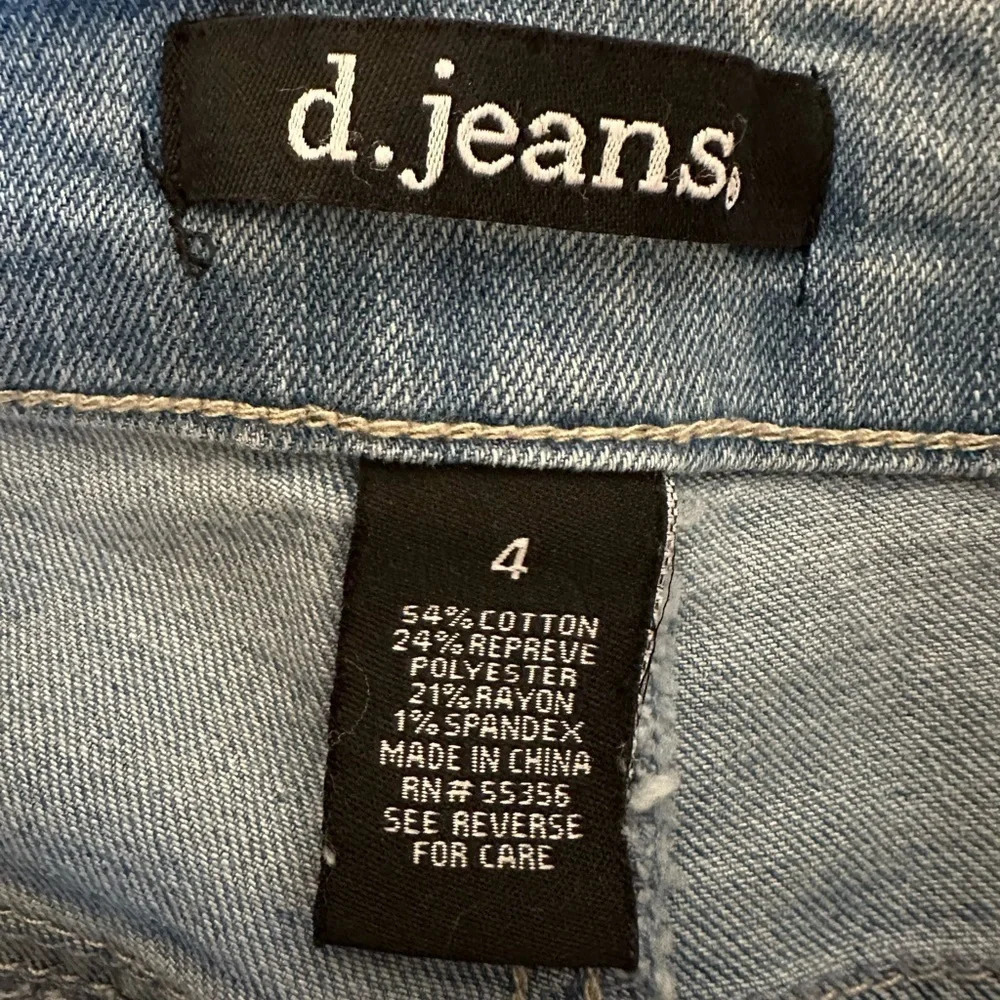 NWT D. JEANS - lightwash skinny - Picture 4 of 4